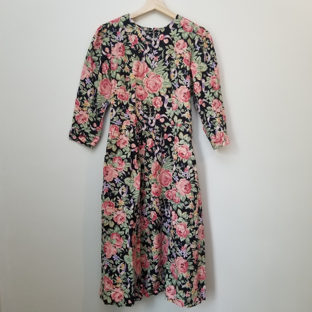 Vintage floral dress